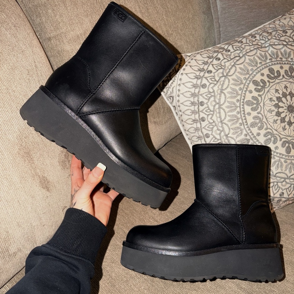 Black UGG Cityfunc Mid Boots